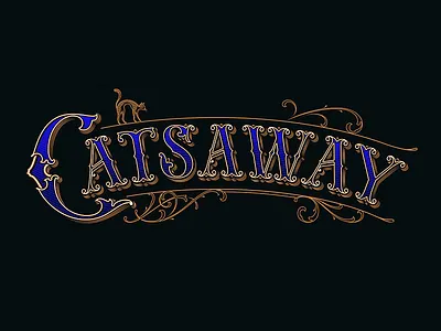 Catsaway handlettering lettering logotype monogram sketch typography