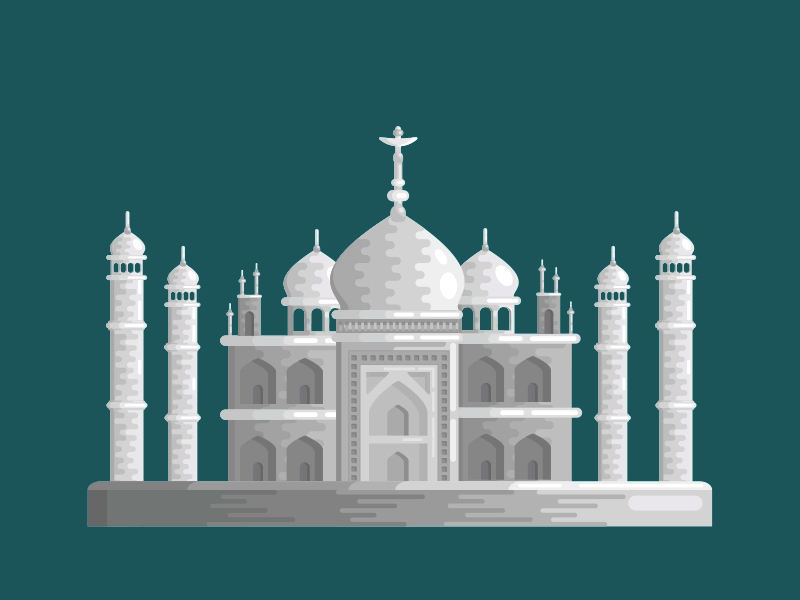 Tach Mahal Gif. sights tach mahal travel world