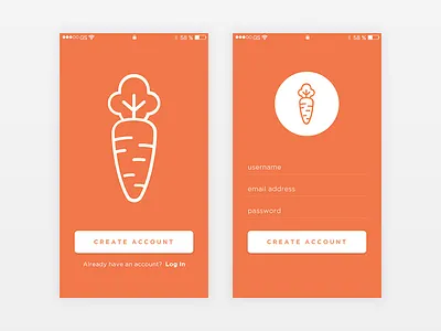 Sign Up Page (Daily UI Challenge #1) app daily ui daily ui challenge flat mobile sign up ui user interface