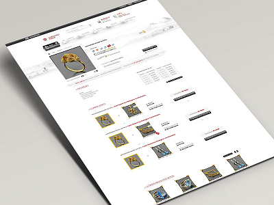 Medalhão Persa - Showcase design ecommerce persa showcase web