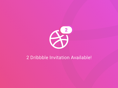 2 Dribbble Invitations Available draft dribbble dribbble invite invitation invite player