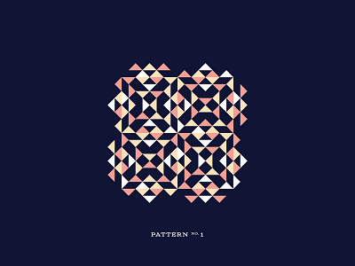 Pattern Study color scheme geometric pattern prism repeating triangles