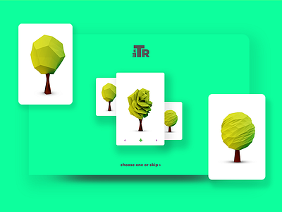 Tree - A Landing Page For Nursery landing page minimal nursery tree ui user experience user interface ux web design