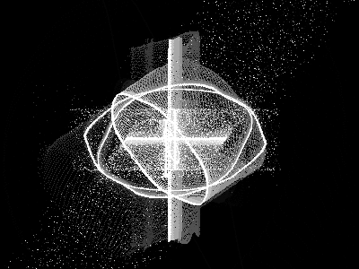 Silent Watchers abstract animation noise