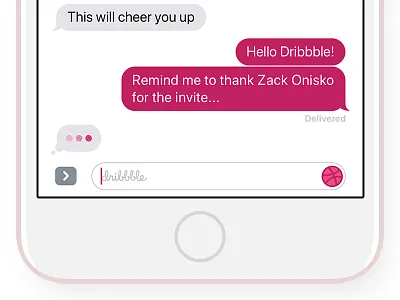 Hello, Dribbble! debut dribbble hello invite thank you ui