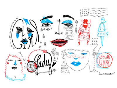 Friday night sketching