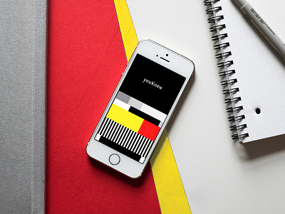 youKnew, UI/UX for a news application in Russia branding corporate identity deign digital logo logo design minimal mobile mobile design ui ux web