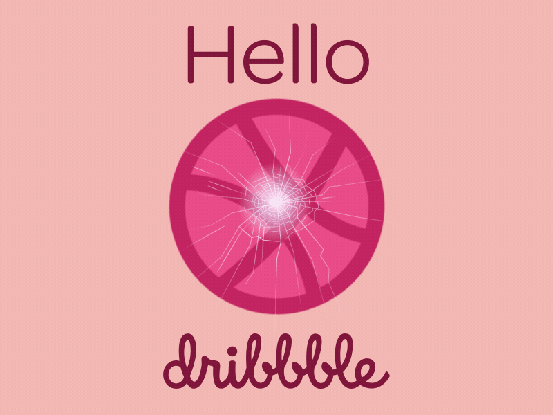 Debut Shot crack cricket debut dribbble hello oops