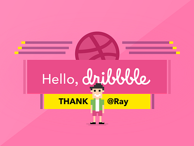 First Shot - Hello Dribbble debute