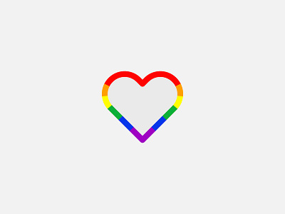 Milano Pride 2017 brand gay gay pride heart icon illustration lgbtq logo love minimal pride 2017 rainbow