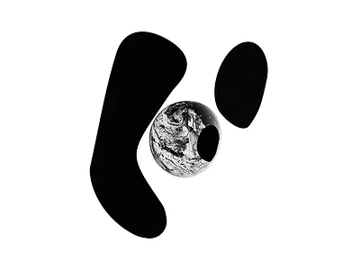 Care | Digital art abstract aesthetics design earth illustration minimal shape unique