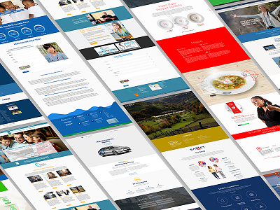 Website design and Development Vol_12 icon design medical industry responsive ui ux web design web development