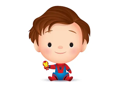 Lil Petie P disney jerrod maruyama jmaruyama marvel peter parker sony spider man spiderman