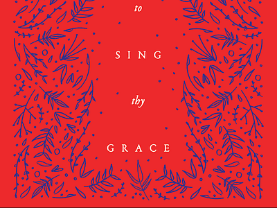 Hymn Illustration grace hymn illustration illustrator procreate