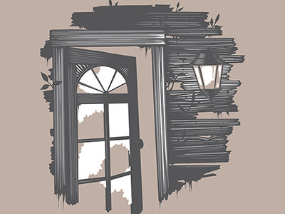 Decay (pt. 1) adobe illustrator illustration screen print series vector