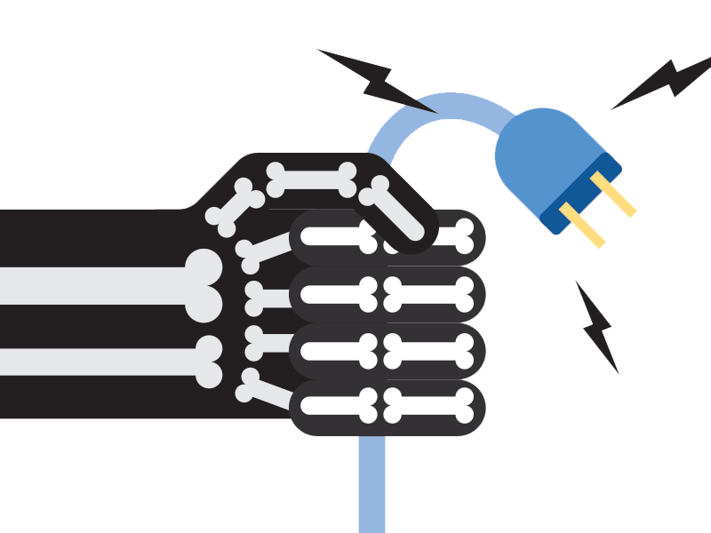 The Plug animation buzz electricity illustration plug