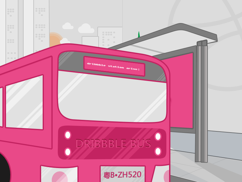 Dribbble Frist Shot frist illustration shot