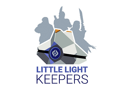 Little Light Keepers Logo Design branding destiny gaming logo vector video game