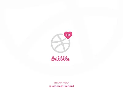 Hello Dribbble! sketch