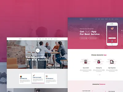 Olio - Premium Multipurpose Marketing Landing Page app landing bootstrap responsive corporate business creative cv landing page marketing landing page multipurpose one page resume startup business