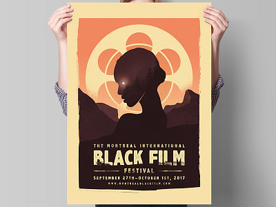 The Montreal International Black Film Festival Competition african black colorful festival film montreal mountains movie poster woman