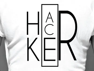 Hacker T shirt ace design hacker t shirt tech typography