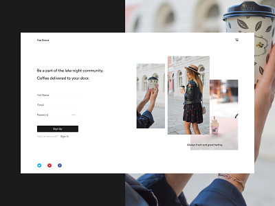 Hello Dribbble! debut design first minimal shot ui ux web