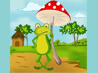 Frog frog illustration