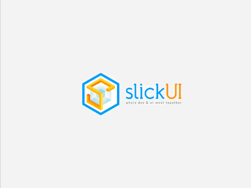 Slickui Logo Beat 2d animation animation animation concept gif logo animation motion graphics slickui