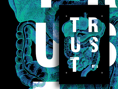 Trust design digital editorial icon illustration layout logo magazine print type typography