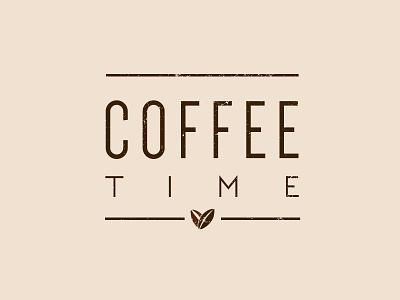 Coffee Time branding coffee concept dribbble ideas logo logos mockup