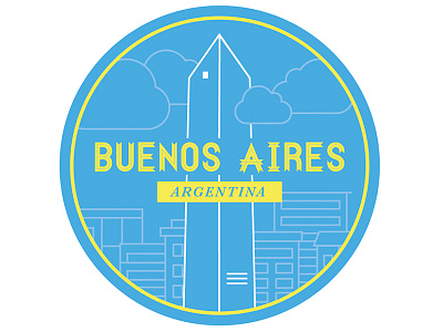 Buenos Aires Illustration buenos aires graphic design illustration