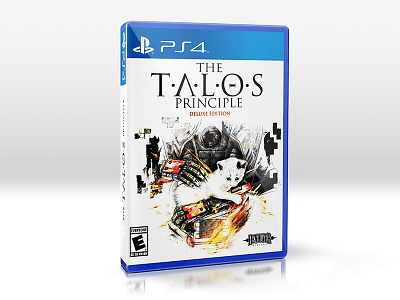 PS4 Game Cover Design - The Talos Principle abstract art cover design digital graphic illustration playstation ps4 robot talos traditional