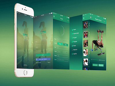 Track your Workout Mobile App android application development ios application development mobile application development