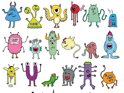 Monsters illustration