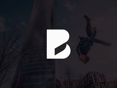 Bogdan Pascal - Freeruning athlete b bp freerun freerunning jump monogram ok p parkour sport tricking