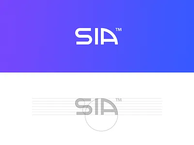 Sia logo branding identity lettering logo logotype script typography wordmark