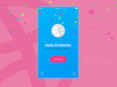 Welcome Dribbble