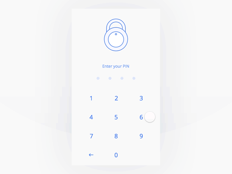 Login locker animation bank framer framerjs gif locker login mobile pin screen