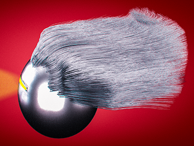 heavy ball hair heavy iron metal