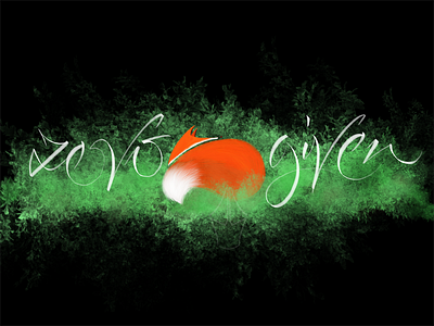 Dribbble Fox calligraphy freehand handwriting handwritten kaligrafia lettering liternictwo litery powerscripts script typografia typography