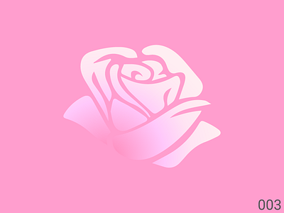 Roses design flat gradient graphic minimal shadow simple