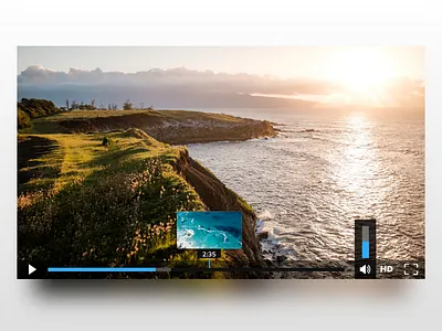 Video Controllers - Vimeo Redesign Concept - WIP concept controllers design ui user interface ux vimeo web design website