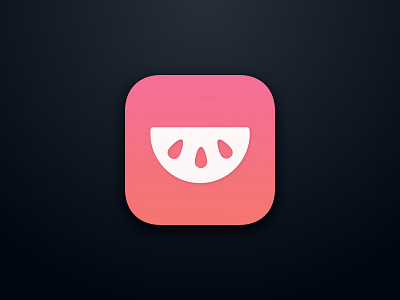 🍉 Icon app app icon application brand design emblem icon identity ios ios icon melon