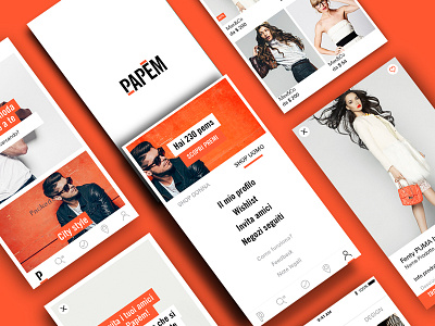 Papem, Branding & UX/UI branding corporate design digital identity logo minimal mobile ui ux web