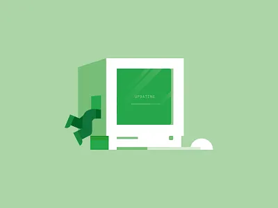 Up-day-ting creativity design flat graphicdesign illustation vector