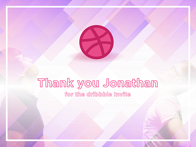 Hello world dribbble invite thank you