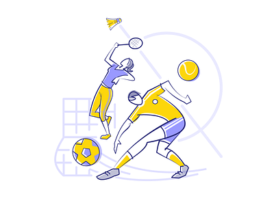 Sporthood editorial illustration