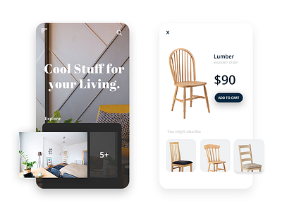 Home-Living app ui uidesign ux