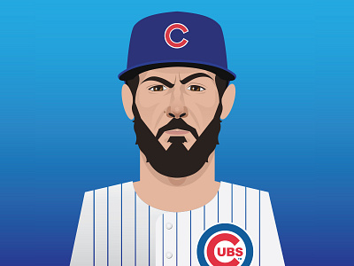 Jake Arrieta arrieta caricature chicago cubs illustration jake